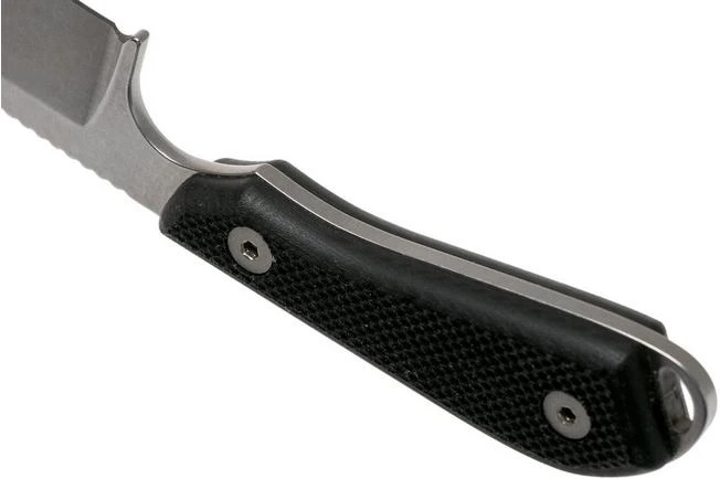 White River Knives M1 Backpacker Pro Black G10 Fixed Knife, Kydex Sheath - Image 4