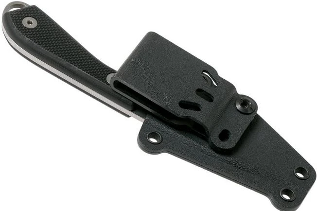 White River Knives M1 Backpacker Pro Black G10 Fixed Knife, Kydex Sheath - Image 8